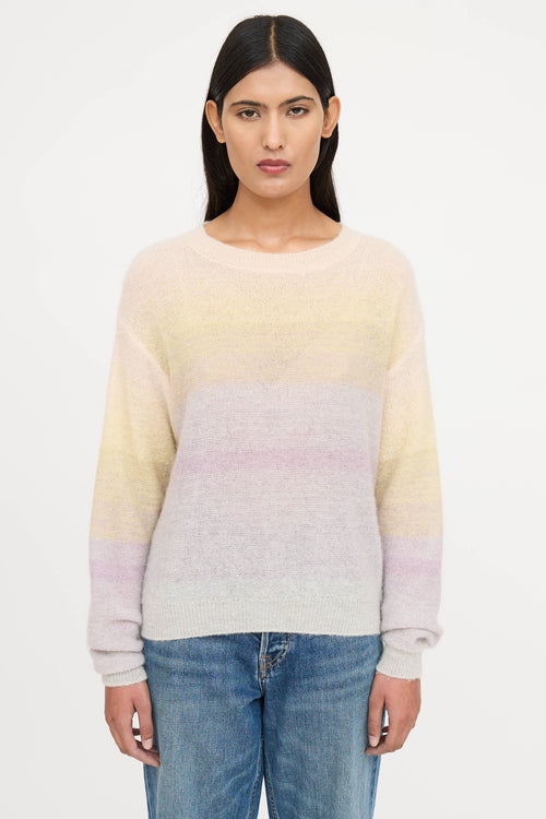 Vanessa Bruno Mohair Multicolour Sweater