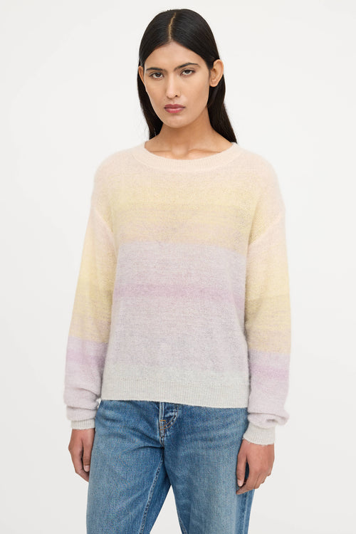 Vanessa Bruno Mohair Multicolour Sweater
