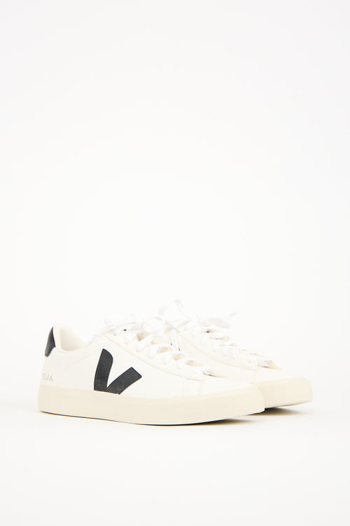 Veja White Leather Campo Sneaker