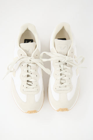 Veja White & Grey Mesh Rio Branco Sneaker