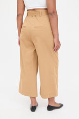 Veronica Beard Wide Leg Pleated Trouser