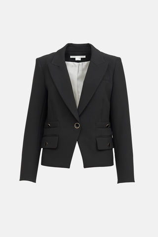 Veronica Beard Single Breasted Pocket Blazer