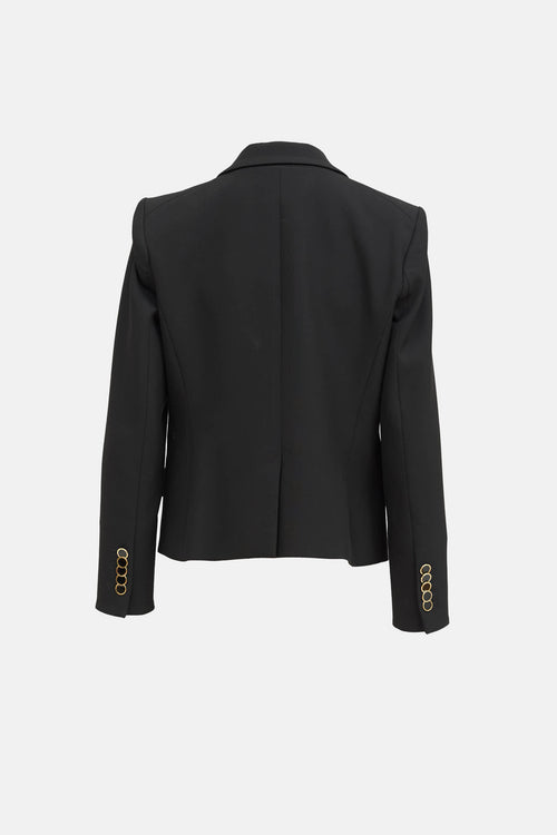 Veronica Beard Single Breasted Pocket Blazer