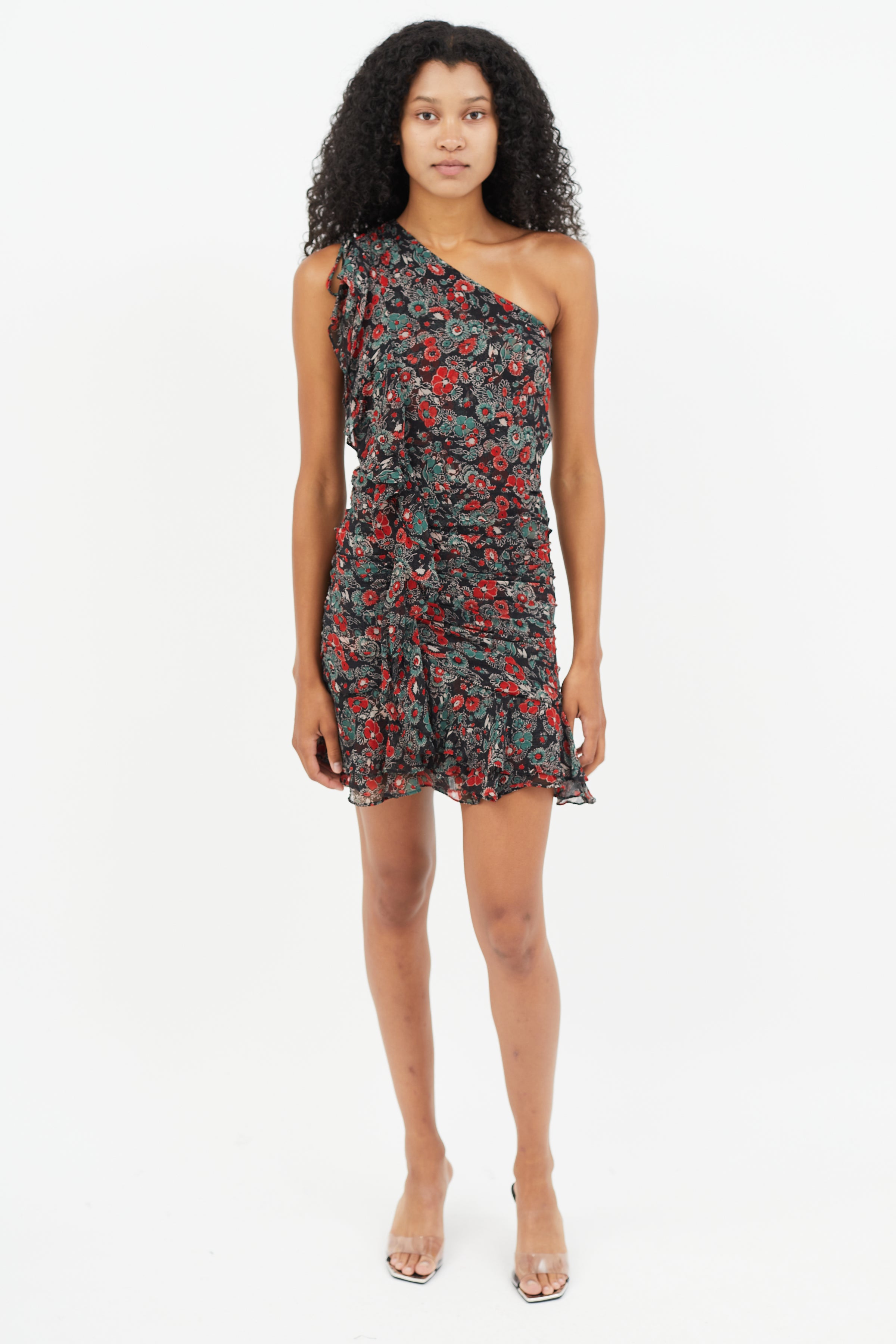 veronica beard one shoulder dress Veronica Beard Belis Taffeta One-Shoulder Dress In Sapphire - 60% Off