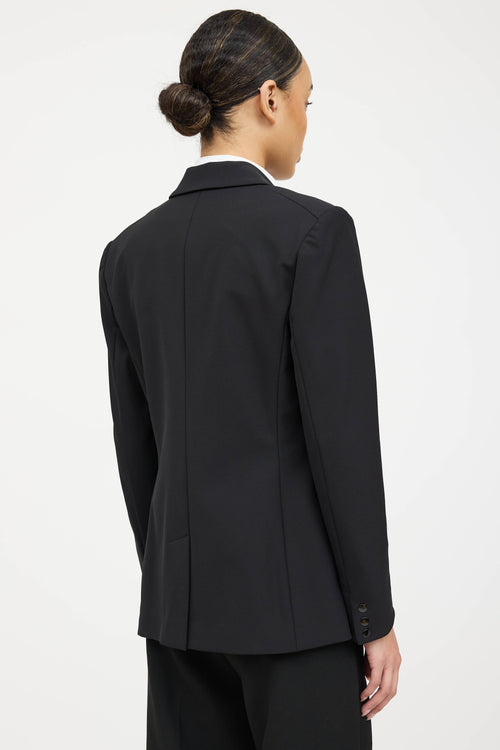 Veronica Beard Zip Peak Lapel Blazer