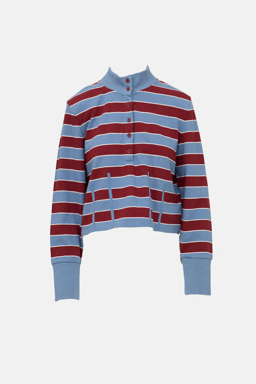 Veronica Beard Striped Shervin Top