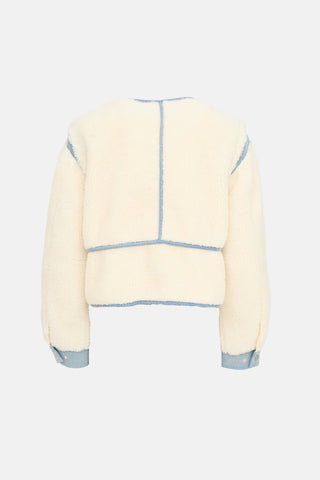 Sherpa and Denim Jacket