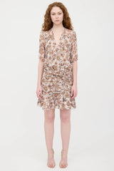 Veronica Beard Dakota Floral Dress