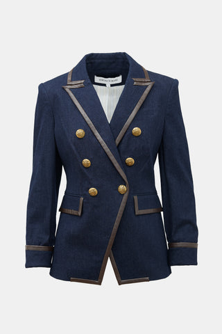 Veronica Beard Denim Miller Blazer