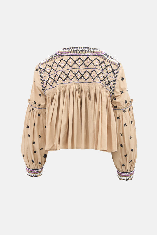 Veronica Beard Embellished Rocci Jacket