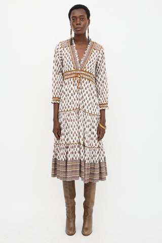 Veronica Beard Floral Alessandra Dress