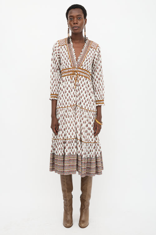 Veronica Beard Floral Alessandra Dress