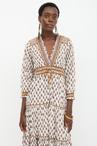 Veronica Beard Floral Alessandra Dress