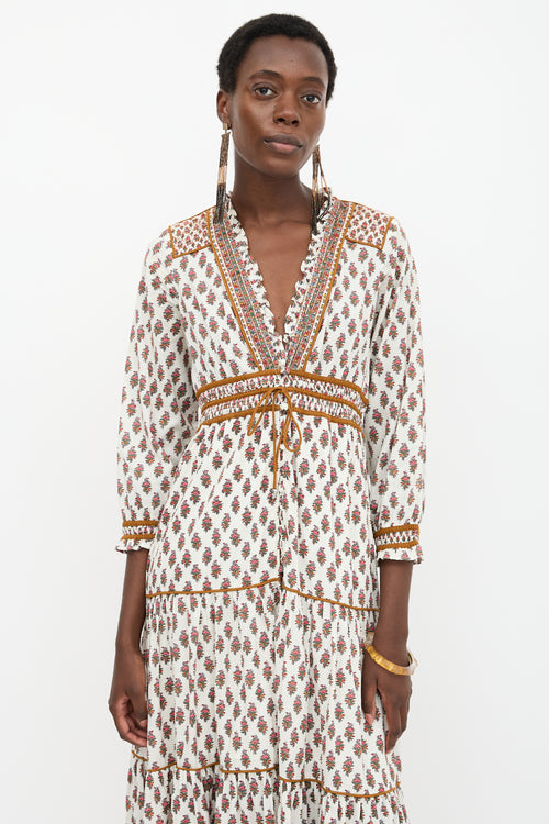 Veronica Beard Floral Alessandra Dress