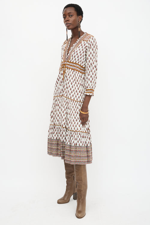 Veronica Beard Floral Alessandra Dress