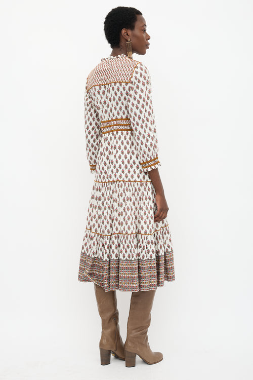 Veronica Beard Floral Alessandra Dress