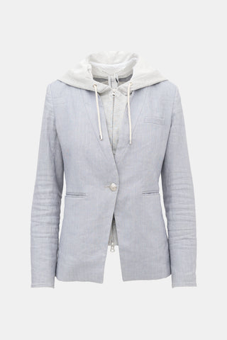 Veronica Beard Hoodie Dickey Blazer