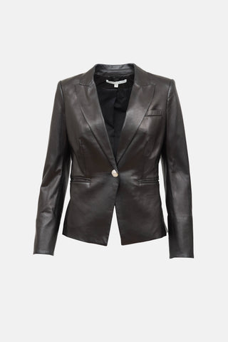 Leather Blazer