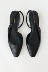 Veronica Beard Leather Slingback Pump