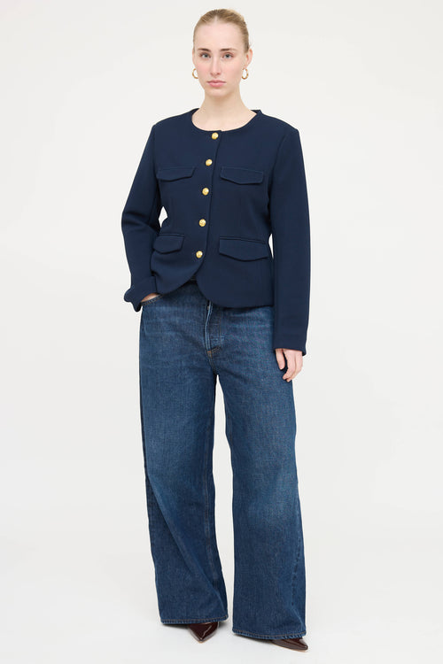 Veronica Beard Kensington Button Jacket