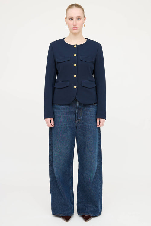 Veronica Beard Kensington Button Jacket