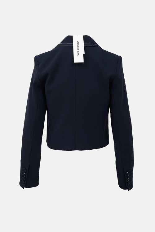 Veronica Beard Nevis Topstitch Jacket