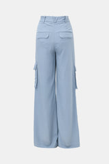 Veronica Beard Saul Wide Leg Cargo Pant