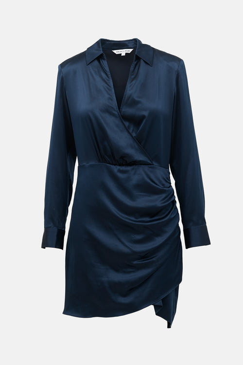 Veronica Beard Silk Arceli Wrap Dress