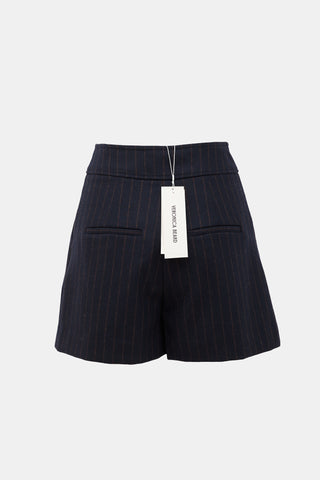 Veronica Beard Striped Haina Shorts