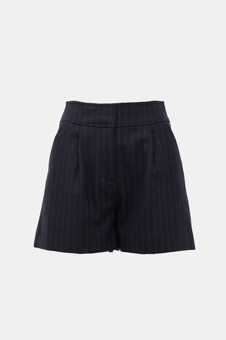 Veronica Beard Striped Haina Shorts