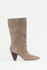 Veronica Beard Suede Blondie Boot