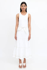 Veronica Beard Tiered Maxi Dress