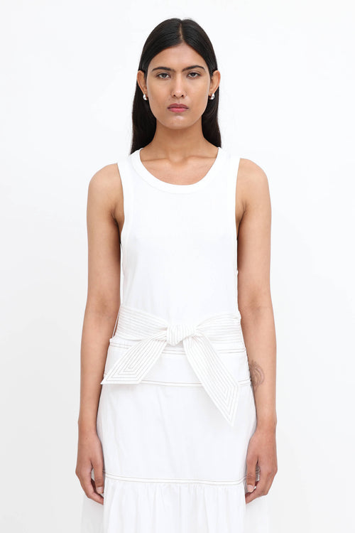 Veronica Beard Tiered Maxi Dress