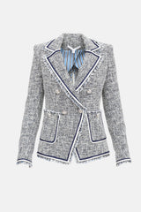 Veronica Beard Theron Tweed Blazer