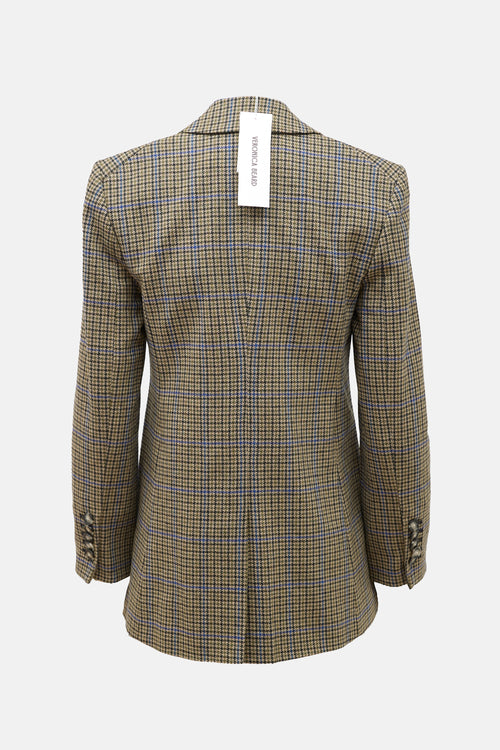 Veronica Beard Wool Garrison Dickey Blazer