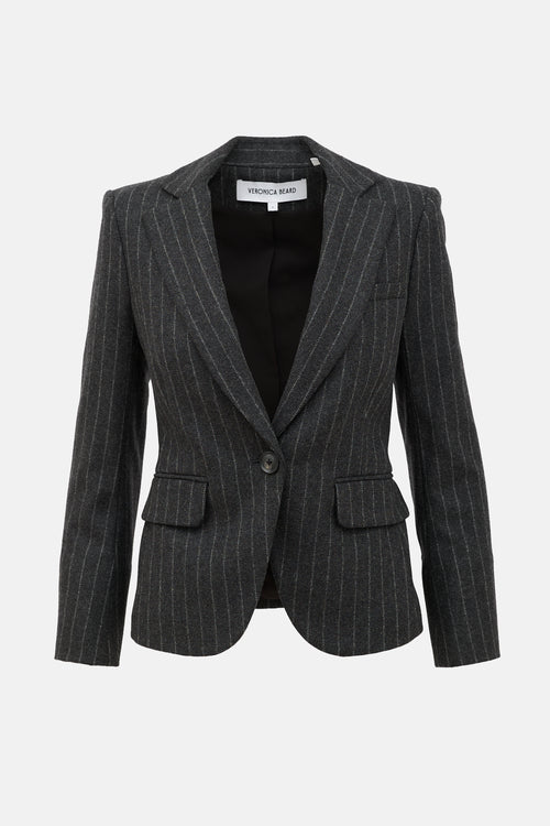 Veronica Beard Wool Tyra Dickey Blazer