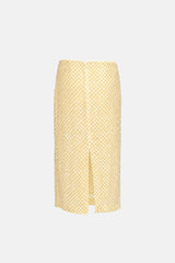 Veronica Beard Allora Beaded Midi Skirt