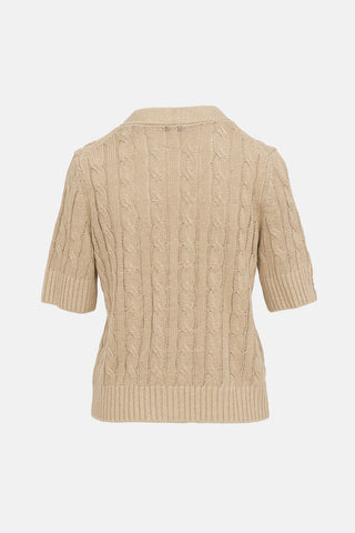Veronica Beard Cable Knit Cardigan