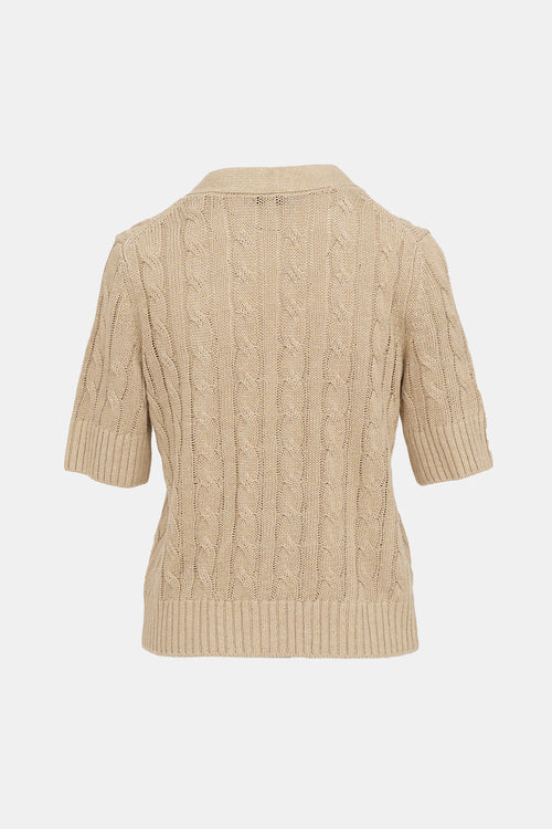 Veronica Beard Cable Knit Cardigan