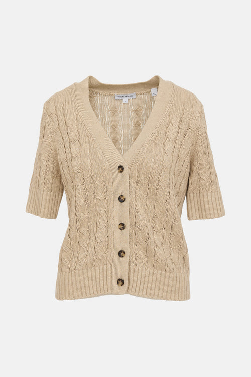 Veronica Beard Cable Knit Cardigan
