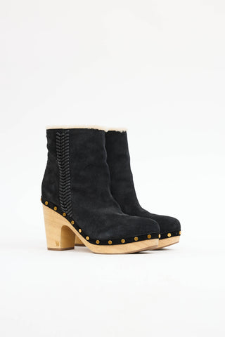 Veronica Beard Suede Daxi  Boot