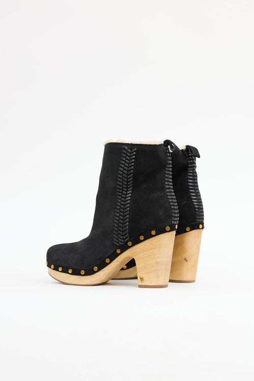Veronica Beard Suede Daxi  Boot