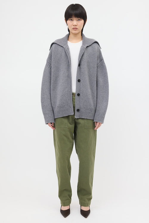 Veronica De Piante Wool Hayley Cardigan