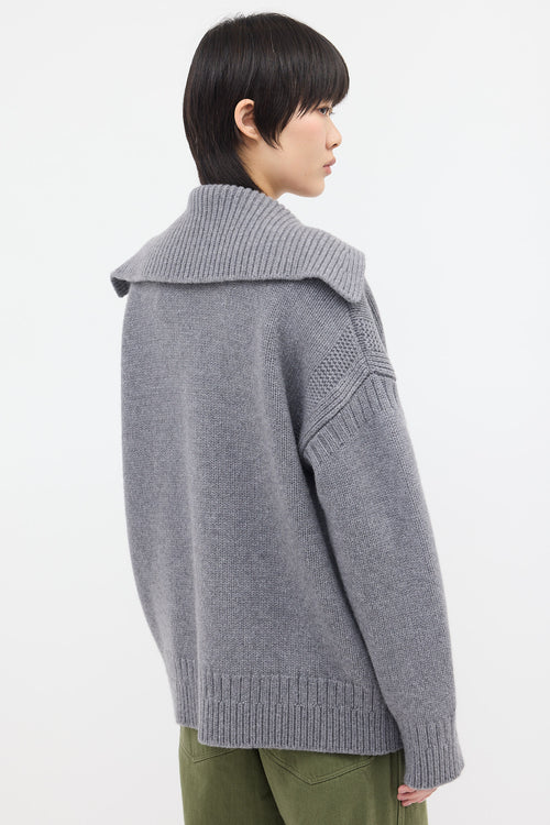 Veronica De Piante Wool Hayley Cardigan