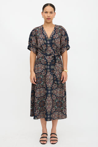 Veronica Beard Paisley Wyatt Dress