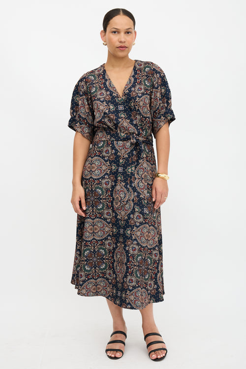 Veronica Beard Paisley Wyatt Dress