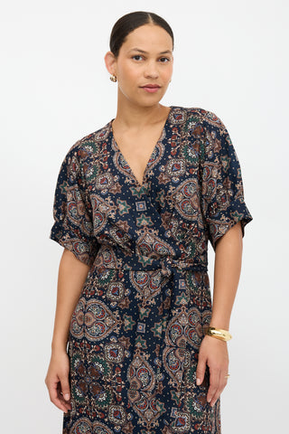 Veronica Beard Paisley Wyatt Dress