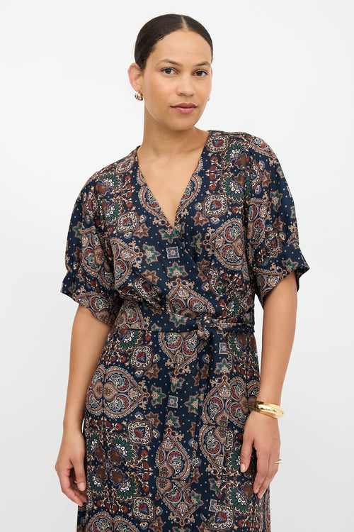 Veronica Beard Paisley Wyatt Dress