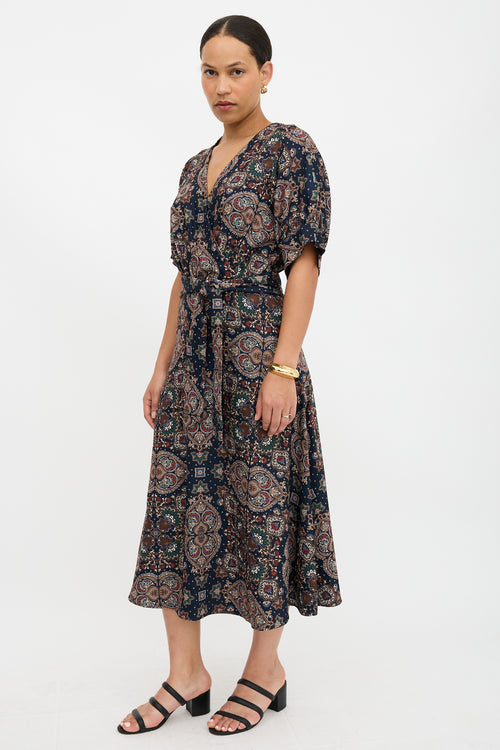 Veronica Beard Paisley Wyatt Dress