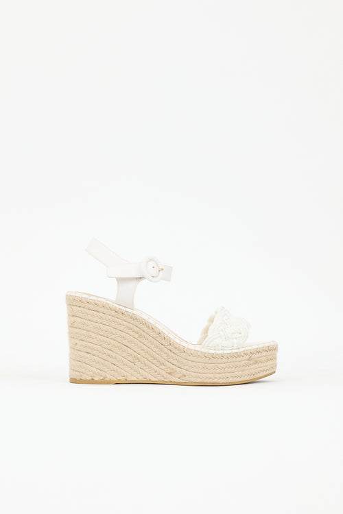 Veronica Beard Reema Espadrille Wedge Sandal